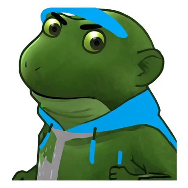 monkey wearing a rain coat  sticker