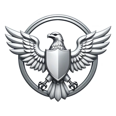 dominus' emblem white sticker