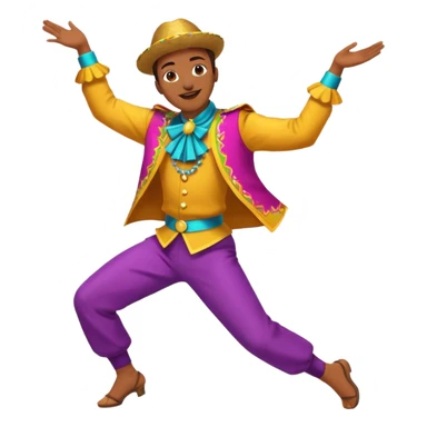 11 crea un emoji de una persona bailando caporal sticker