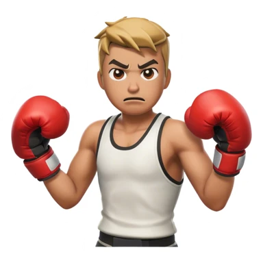 fortnite skin angry with boxing gloves sticker