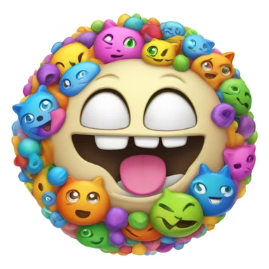 blobcat vomit sticker