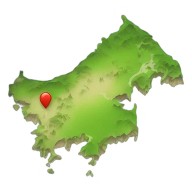 Map of taiwan sticker