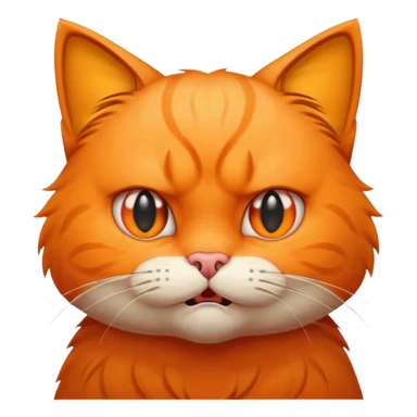 Angry kitty waiting in line at the bmv sticker