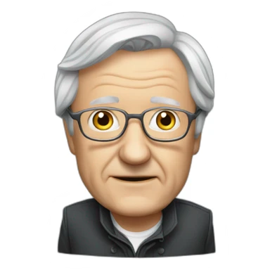 jean marie lepen chauve sticker