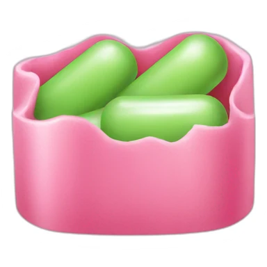 anniversary chewing gum sticker