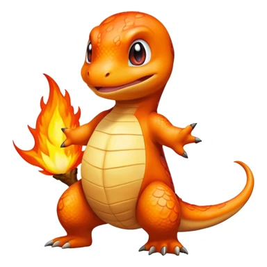 Charmander from Pokémon sticker