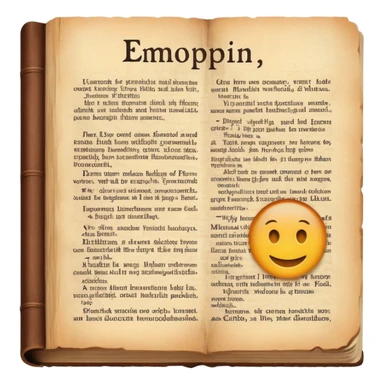 Dictionary page with definition sticker