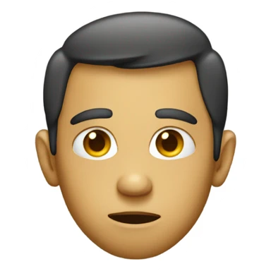 EXPRESSIONLESS FACE sticker