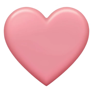 Heart shaped pink blush  sticker