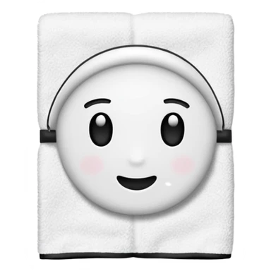 Hairdresser towel sticker