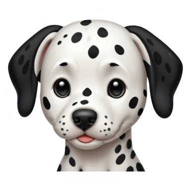 Dalmatian dog sticker