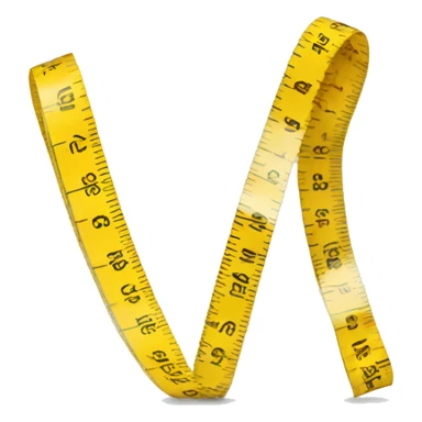 measuring tape sticker