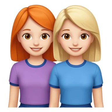 girls bestie sticker
