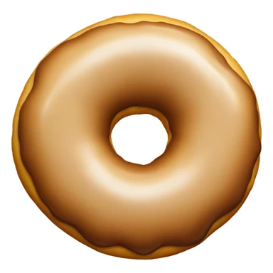 Donut hole sticker
