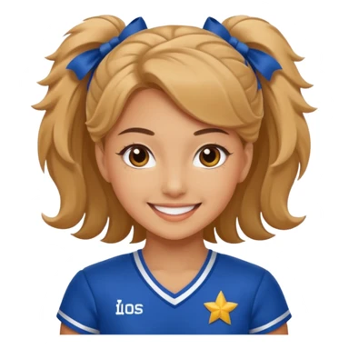 cheerleader sticker