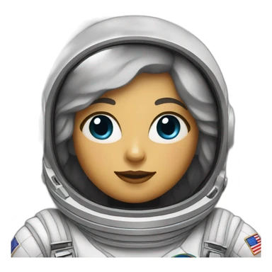 Woman Astronaut  sticker