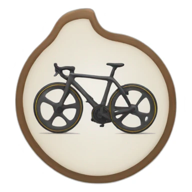 Velo course sticker