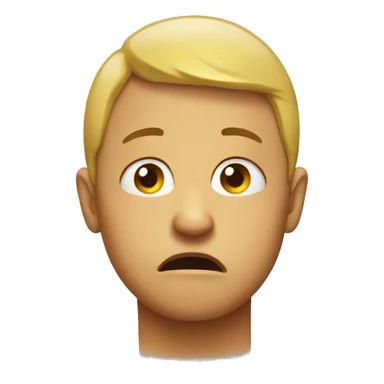 Sobbing emoji sticker