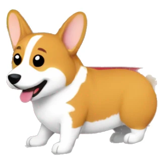 Corgi driving a toyota prius sticker