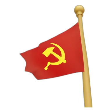 Flag of Soviet Union, accurate style sticker