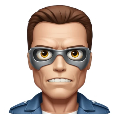 Terminator saying good night sticker