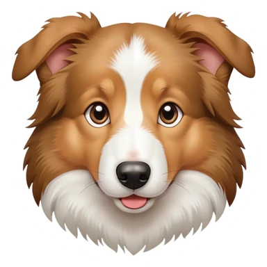 Puppy Collie Rough sticker