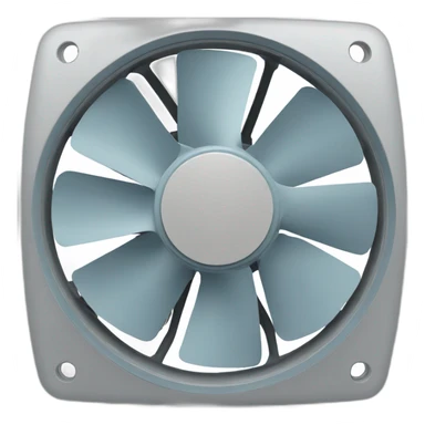 Ventilator fan sticker