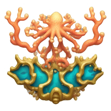 emblem of  Coral Sea kingdom sticker