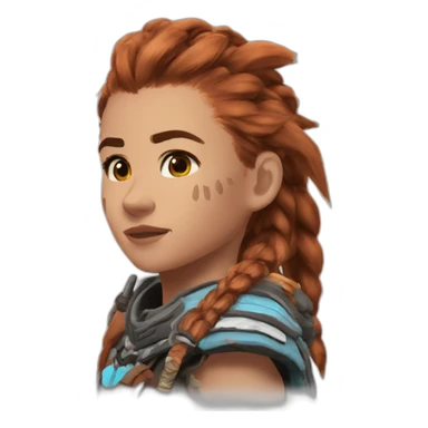 Aloy horizon zero dawn sticker
