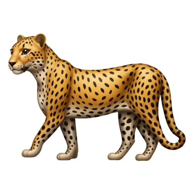 leopard der arsch gibt sticker