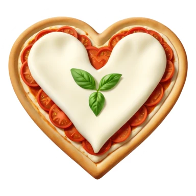 margarita pizza heart sticker