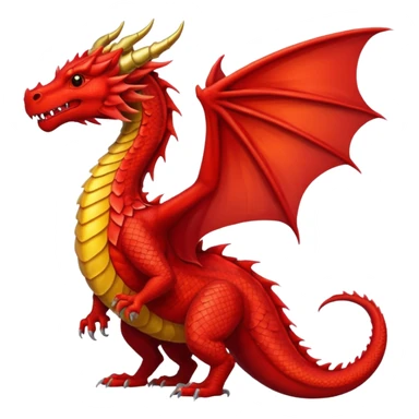 Red 🐉 sticker