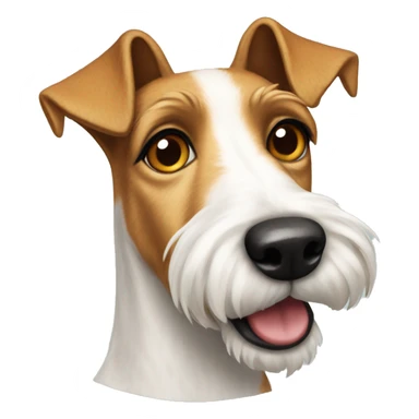 fox terrier sticker