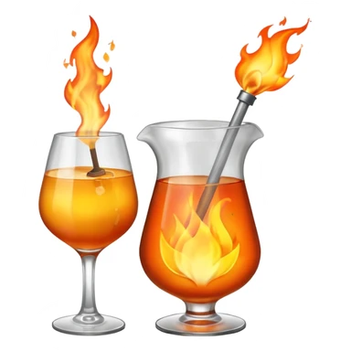 Cocktail molotov sticker