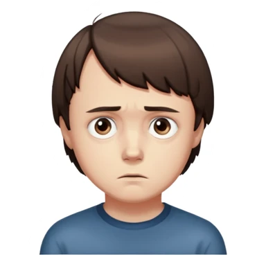 will's from stranger things sad sticker
