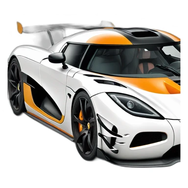 Koenigsegg agera 1:one sticker