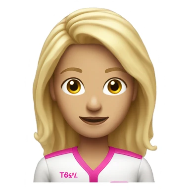 blonde t mobile employee sticker