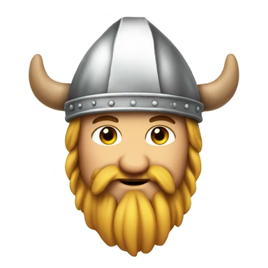 Viking with a chefs hat sticker