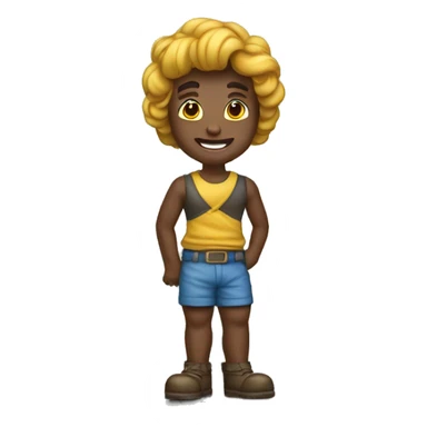 Estatua de la libertad con barbijo sticker