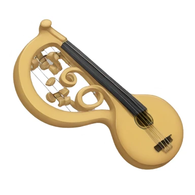 lyre sticker