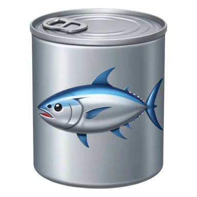 create a can of tuna emoji sticker