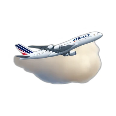airbus a380 air france sticker