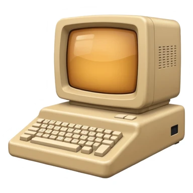 nostalgic computer sticker