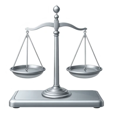balance scale in court sticker