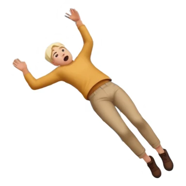 a person killing themself by jumping off of a building sticker