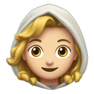 Mari sur une montagne sticker