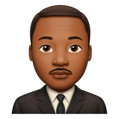 Martin Luther King Jr sticker