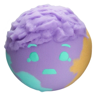 Lush bath bomb sticker