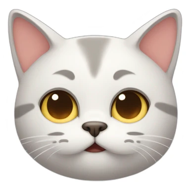 Cat saying sorry  sticker