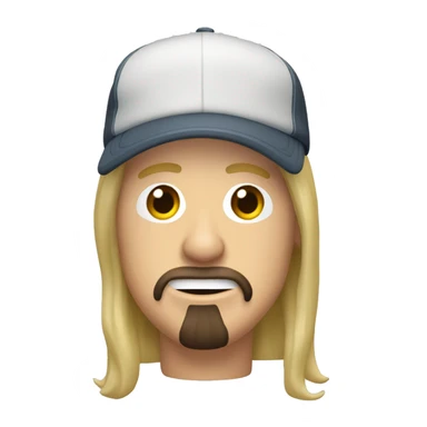 dave grohl long blond hair and basecap sticker